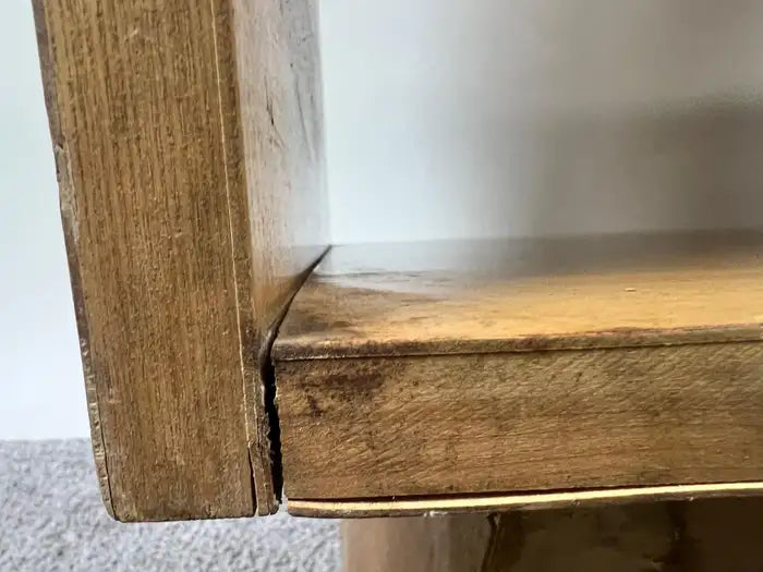 Mid-Century Modern R-Way Birdseye Maple Nightstand or End Table , a Pair