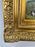 English Sporting Style Oil Painting, Huntsman & Hounds, Ornate Gilt Frame 1980's