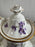 Hammersley “Victorian Violets” English Bone China Tea Set w Gold Trim, 15 pcs