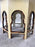 Moroccan Style Off -White Bone Inlay Octagonal Side Table with Moorish Arches