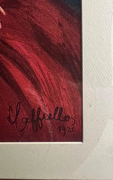 Leonetto Cappiello “Aix-Les-Bains” Poster Print, Framed 1921