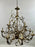 Maison Bagues Style French Foliate Design Chandelier in Bronzed Metal - 12 Arms