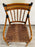 Mid Century Boho Chic Faux Bamboo Rattan Chair