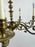 French Louis XVI Revival Style Brass Chandelier - 6 Arms