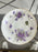 Hammersley “Victorian Violets” English Bone China Tea Set w Gold Trim, 15 pcs