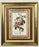 Vintage Botanical Rose Rosa Centifolia After Van Spaendonck Gilt Framed Print 1960's