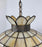 Tiffany Style Art Nouveau Stained Glass Multicolor Pendant Or Chandelier