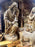 Religious Hand Carved Olive Wood Nativity Set with Stable, Holy Family, Wise Men
