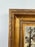 Impressionist Paris Street Scene Oil Painting, Signed, in Ornate Gilt Frame 1970's