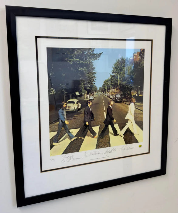 The Beatles "Abbey Road" Limited Edition Lithograph, Plate Signed