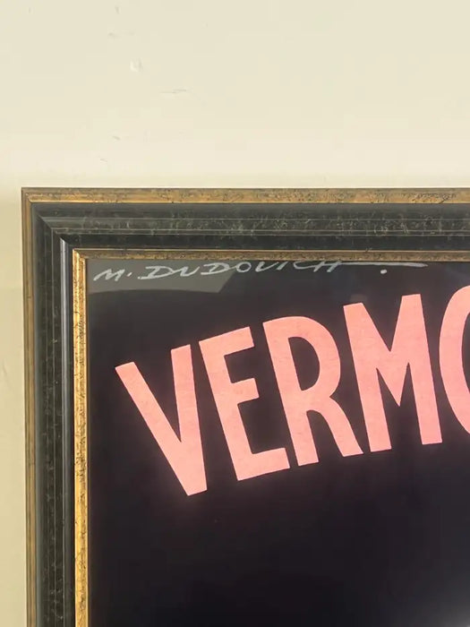 Marcello Dudovich Vermouth Bianco Martini & Rossi, Torino Poster, Framed