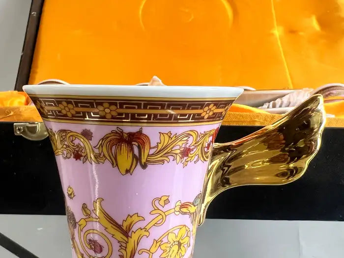 Le Jardin de Versace Rutherford Butterfly Lady Bug Garden Coffee Set, 12Pcs