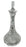 Classic European Cut Crystal Decanter with Faceted Stopper, 14″ H