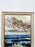 Morris Katz Seascape with Seagulls Textured Oil in Silver Frame, Signed 1973 1973