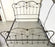 Antique Victorian Style Wrought Iron & Brass King Size Bed Frame