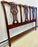 Baker Furniture Chippendale Style Carved Mahogany Queen pierced splat Headboard