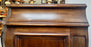 Karges Louis XVI Style Bombe Burl Walnut Three-Drawer Commode or Chest, 1980's
