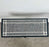 Art Deco Style Black & White Resin Console Table in Diamond Pattern