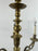 French Louis XVI Revival Style Brass Chandelier - 6 Arms