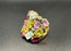 Multi-Gemstone 18K Gold Statement Cocktail Ring, Aquamarine Peridot Amethyst