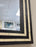 Art Deco Style Black and White Resin Wall or Console Mirror