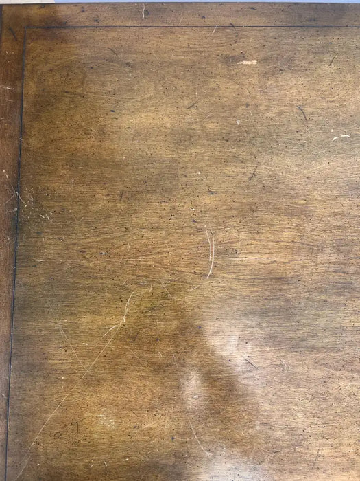French Hollywood Regency Style Mahogany Writing Desk