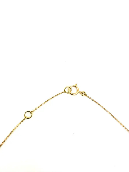 7.80 Carat Oval Blue Sapphire Station Chain Necklace in 18k Solid Yellow Gold