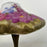 Pairpoint Puffy Style Hand-Painted Floral Table Lamp with Bronze-Finish Base