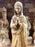 Religious Hand Carved Olive Wood Nativity Set with Stable, Holy Family, Wise Men