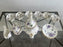 Hammersley “Victorian Violets” English Bone China Tea Set w Gold Trim, 15 pcs