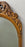 French Country Style Walnut Craved Small Console & Mirror with Antiqued Glass