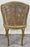 French Louis XV Style Cane Bergere Petite Salon Chair, a Pair Circa 1910's