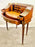 English Regency Carlton House Style Lady Desk & Cane Chair by Maitland Smith