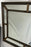 Hollywood Regency Style Beveled Multi-Panel Mirror with Rope & Gilt Leaf Design
