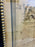 Large Vintage Antiqued Stanford Map of Italy in Black & Gold Frame 1990's