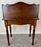 Victorian Style Walnut Roll-Top Desk with Tambour Front