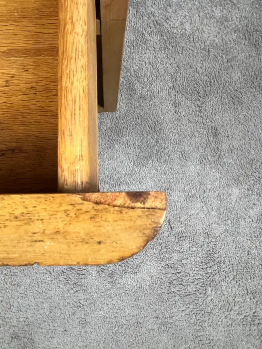 Mid-Century Modern R-Way Birdseye Maple Nightstand or End Table , a Pair