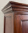 Traditional Style Mahogany Wine Bar Secretary Cabinet by South Cone Trading Co