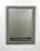 Art Deco Style Black & White Resin Diamond Design Wall or Console Mirror, a pair