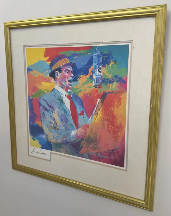 LeRoy Nieman "Frank Sinatra, Duets Album" Lithograph, Plate Signed & Framed