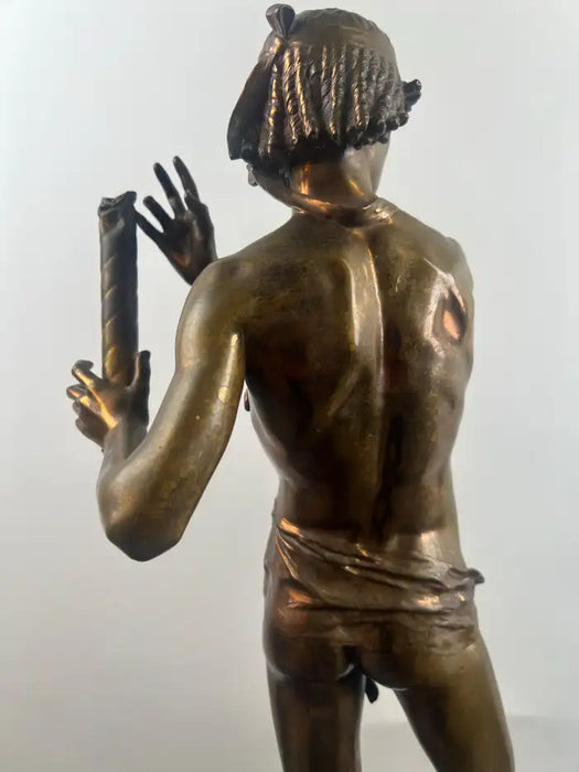 Jean-Baptiste Germain "Le Torrent" Bronze Sculpture for Tiffany &Co, Signed 1890