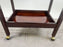 English Style Bombay Company Butler's Tray Table Cherry Wood Drop Leaf Serving