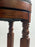 Vintage Traditional Style Frontgate Studded Leather Swivel Stool, a Set of 3