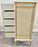 French Provincial Style Highboy Chest of Drawers or Dresser with Floral Design