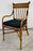 Mid Century Boho Chic Faux Bamboo Rattan Chair