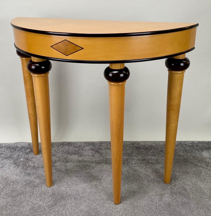 Art Deco Style Demi-Lune Console Table