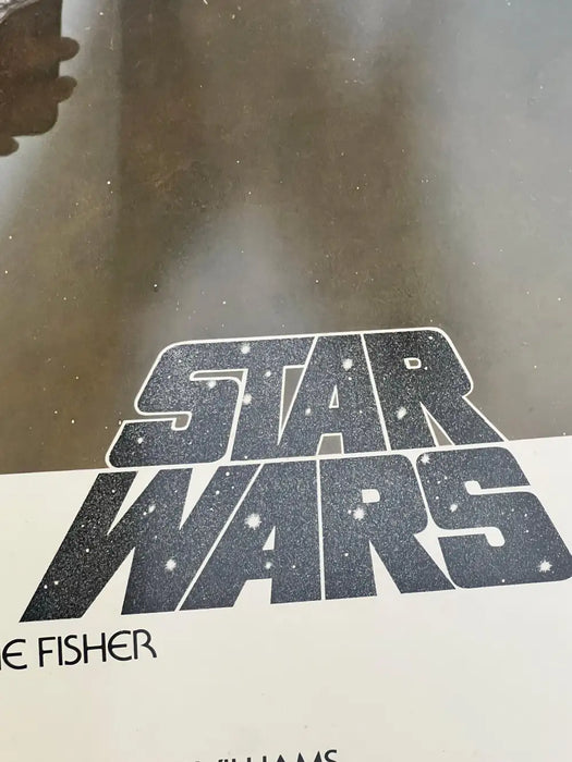 Star Wars "A New Hope" 1977 Original Poster by Tom Jung, 20th Century Fox 1977
