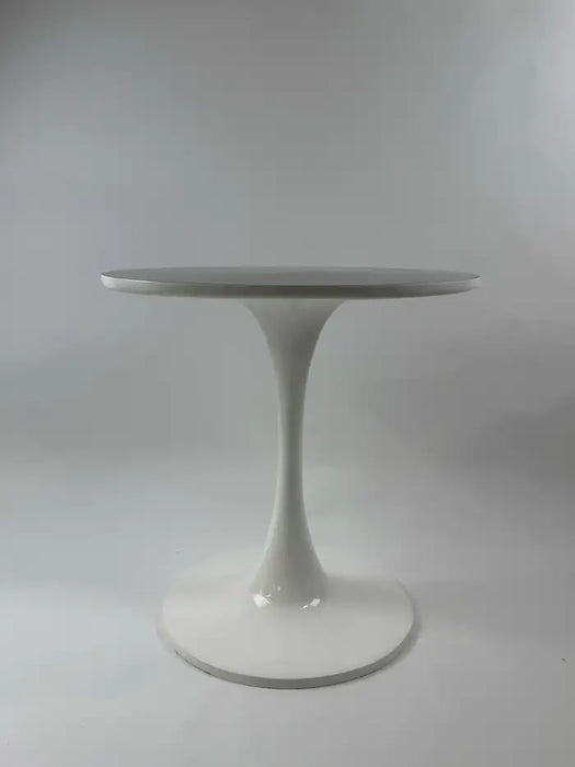 Eero Saarinen MCM Style Tulip Dining or Center Table with Epoxy Resin Design Top