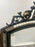 French Napoleon III Style Wrought Iron and Antiqued Glass Wall Mirror