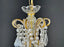 French Louis XV Marie Therese Style Cut Crystal Chandelier, 8 Arms